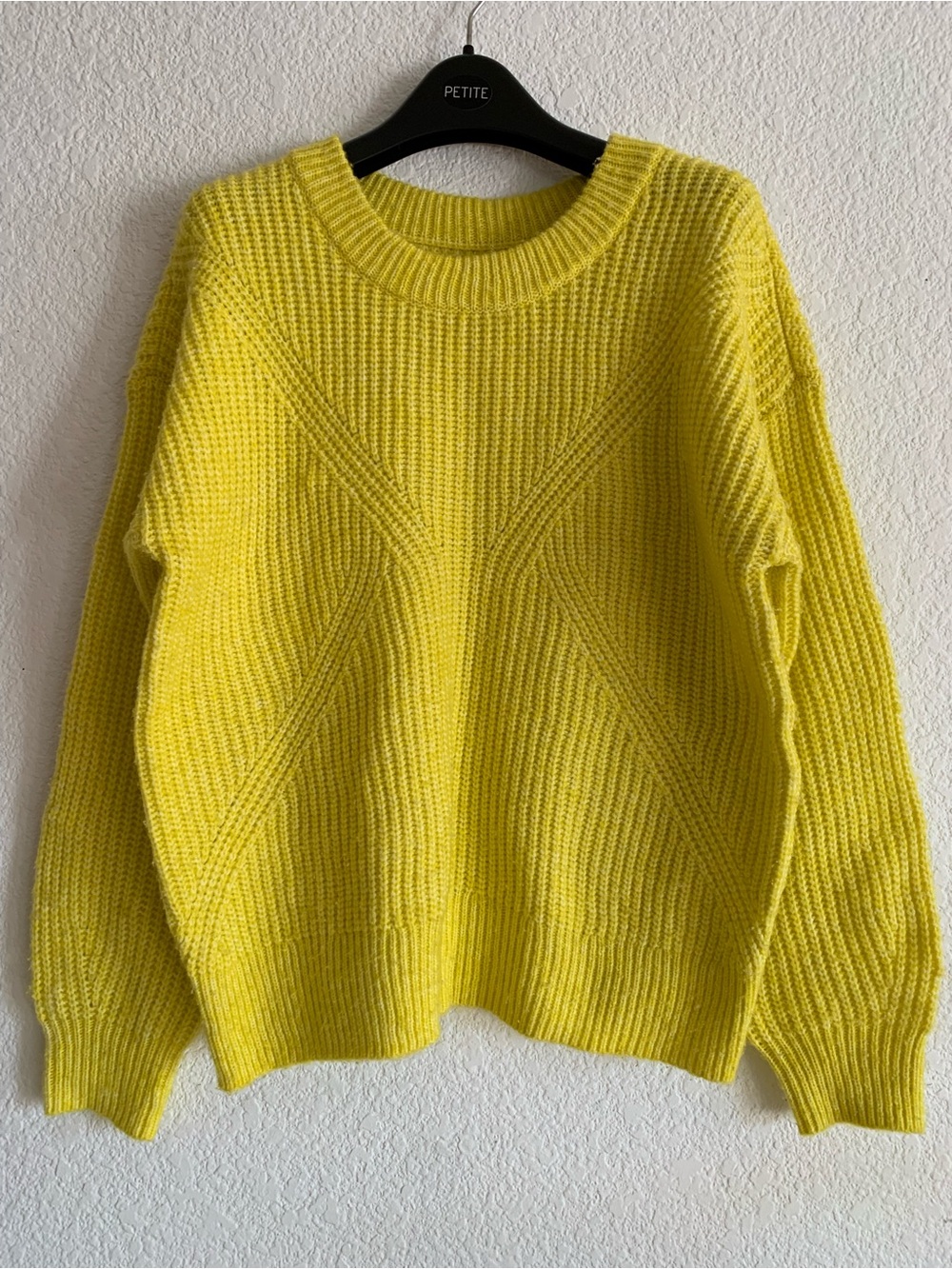 Bright Yellow Womens Knit Sweater - Unbranded